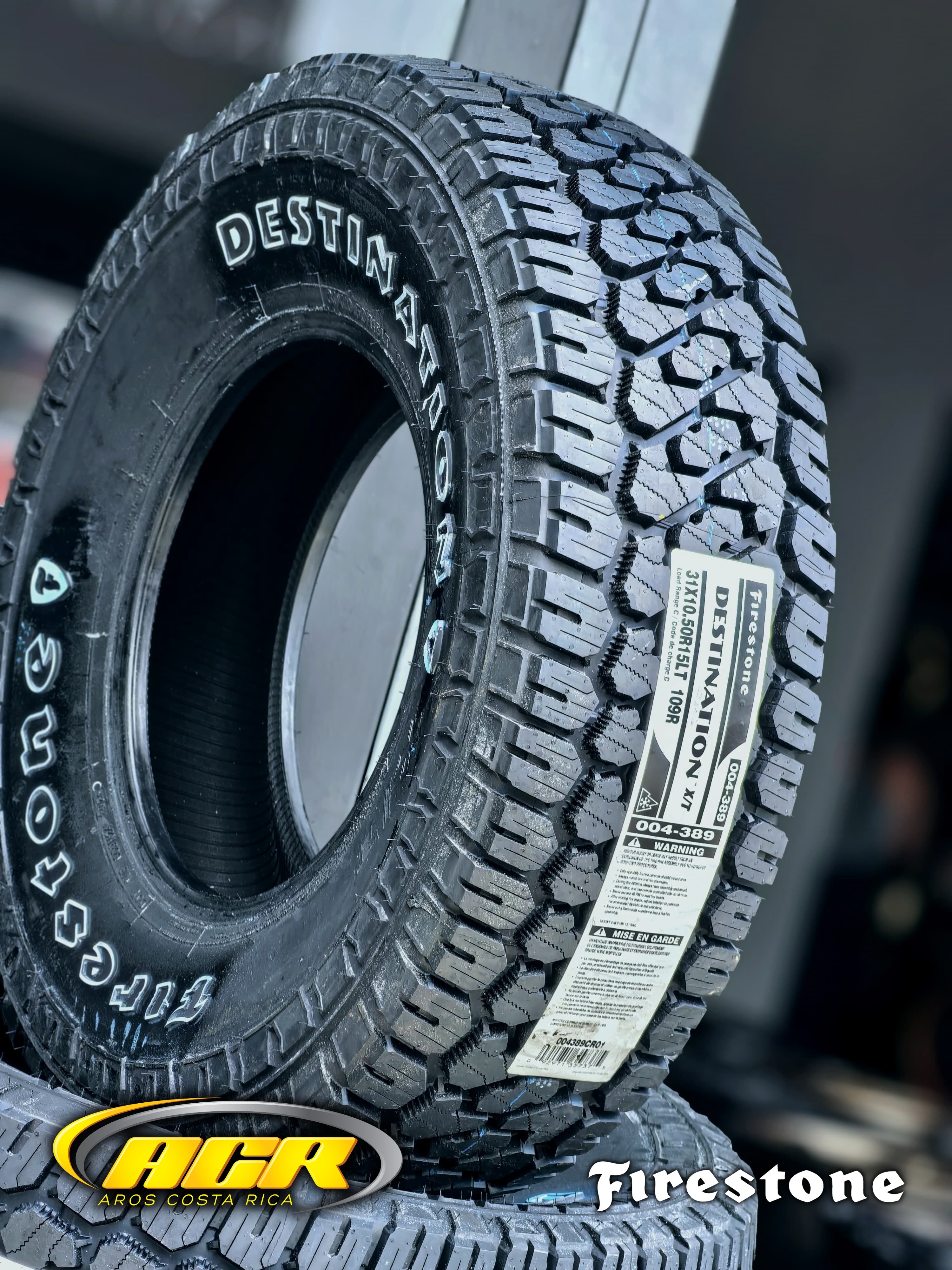 Destination Xt Ranger Raptor 31x10.50R15 Firestone Destination XT – Aros Costa Rica