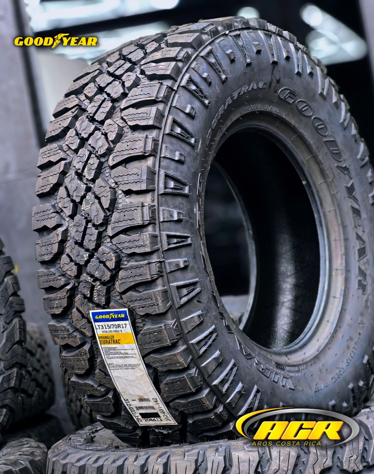 315/70R17 Goodyear Wrangler Duratrac AT