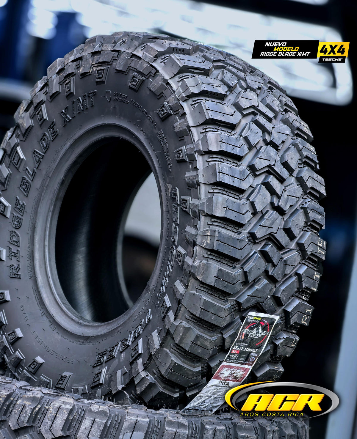 33x12.50R15 Ridge Blade X/MT
