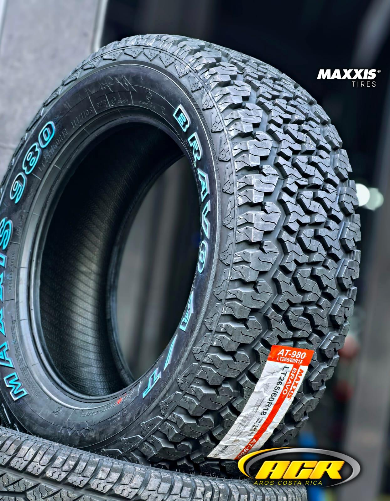265/60R18 Maxxis Bravo AT980
