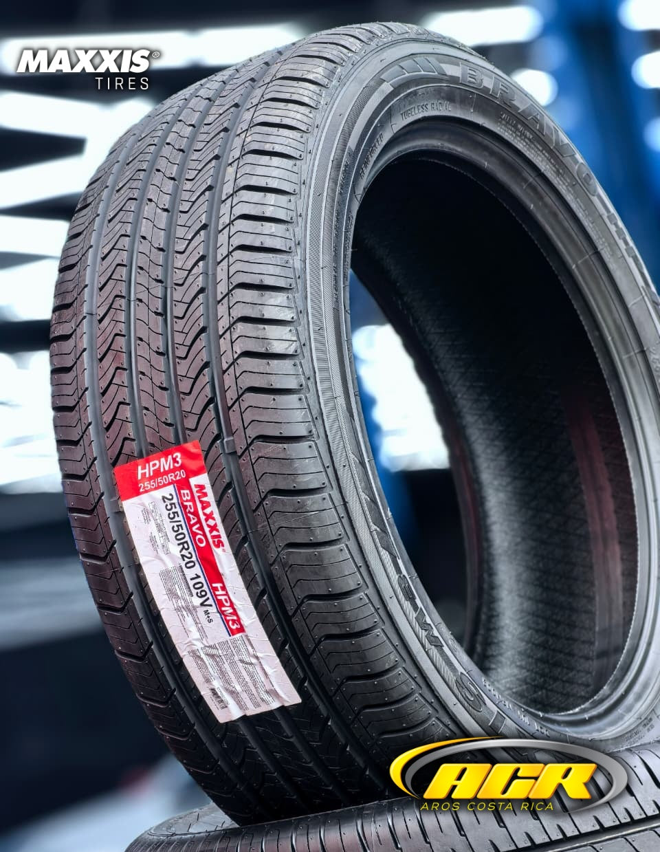 255/50R20 Maxxis Bravo HPM3