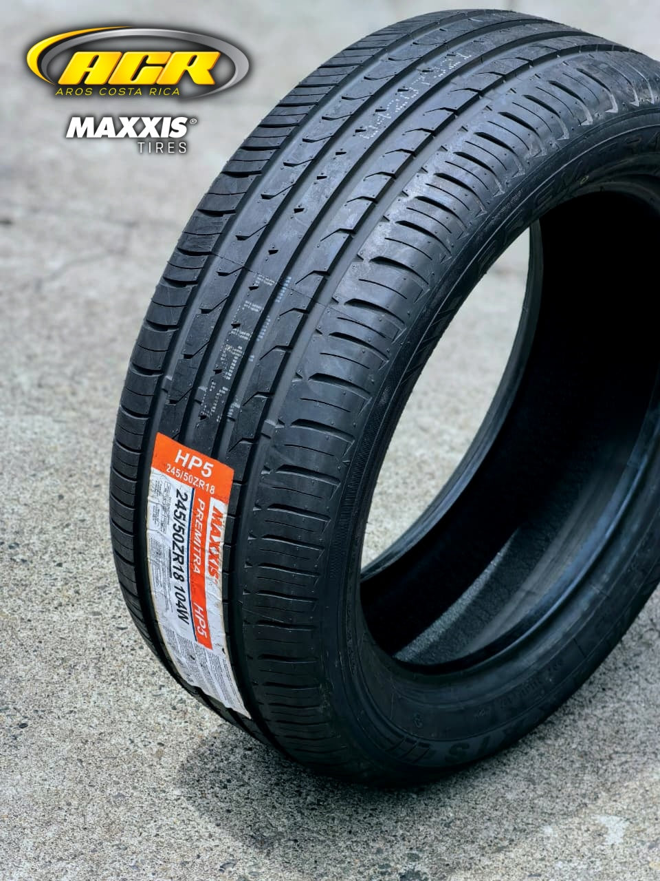 245/50R18 Maxxis Premitra HP5 (Ultimas 2 unidades disponibles)