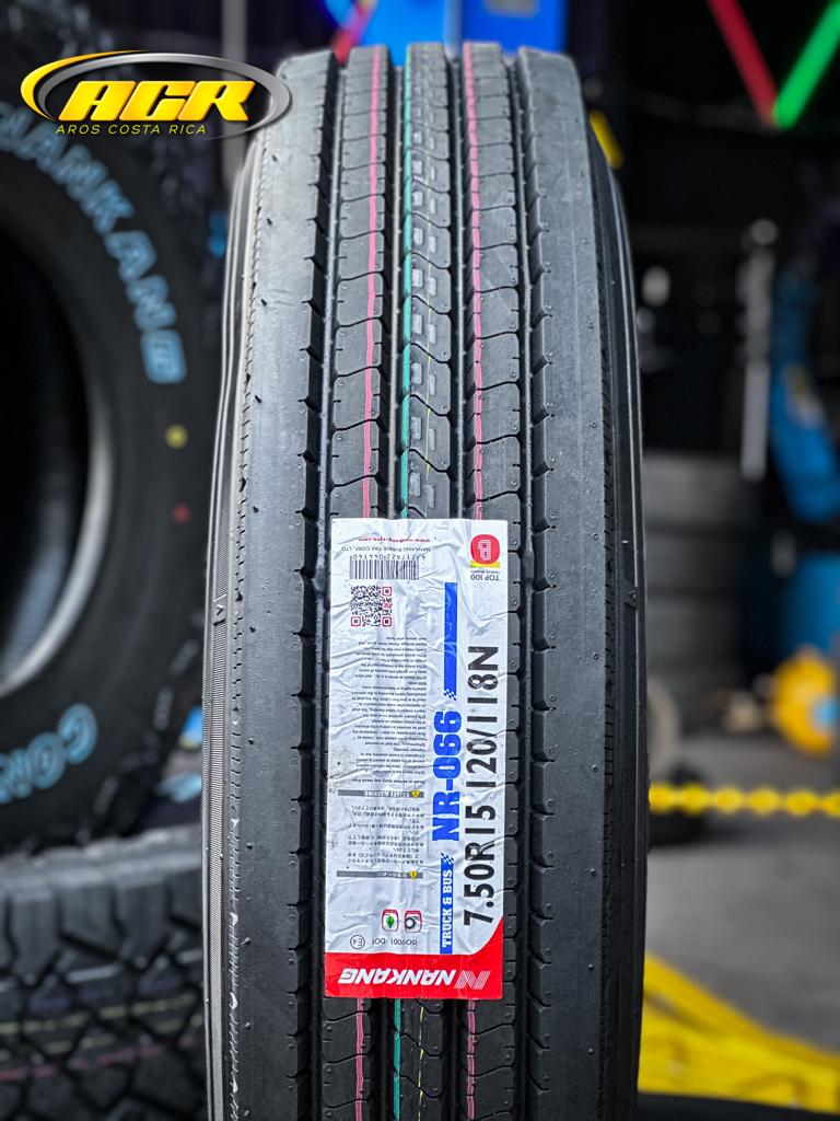 7.50R15 NANKANG NR-066 LISA TT 12PR (Ultimas 2 unidades disponibles)