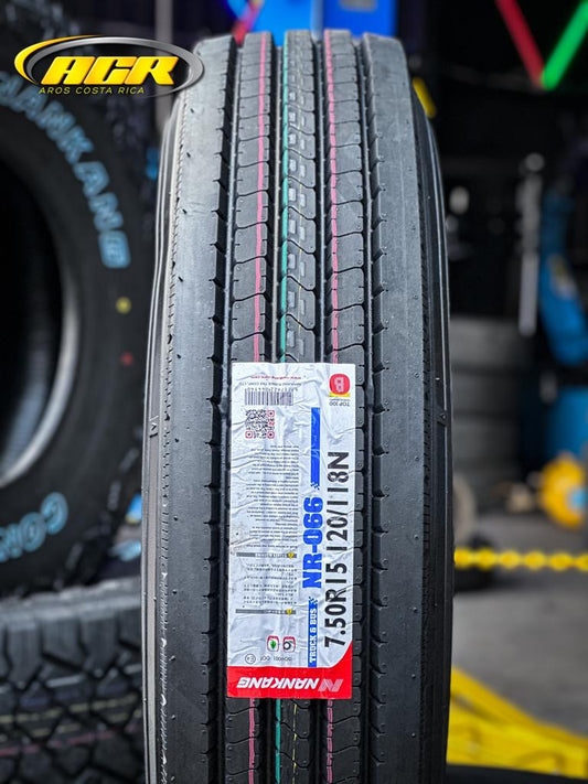 7.50R15 NANKANG NR-066 LISA TT 12PR (Ultimas 2 unidades disponibles)