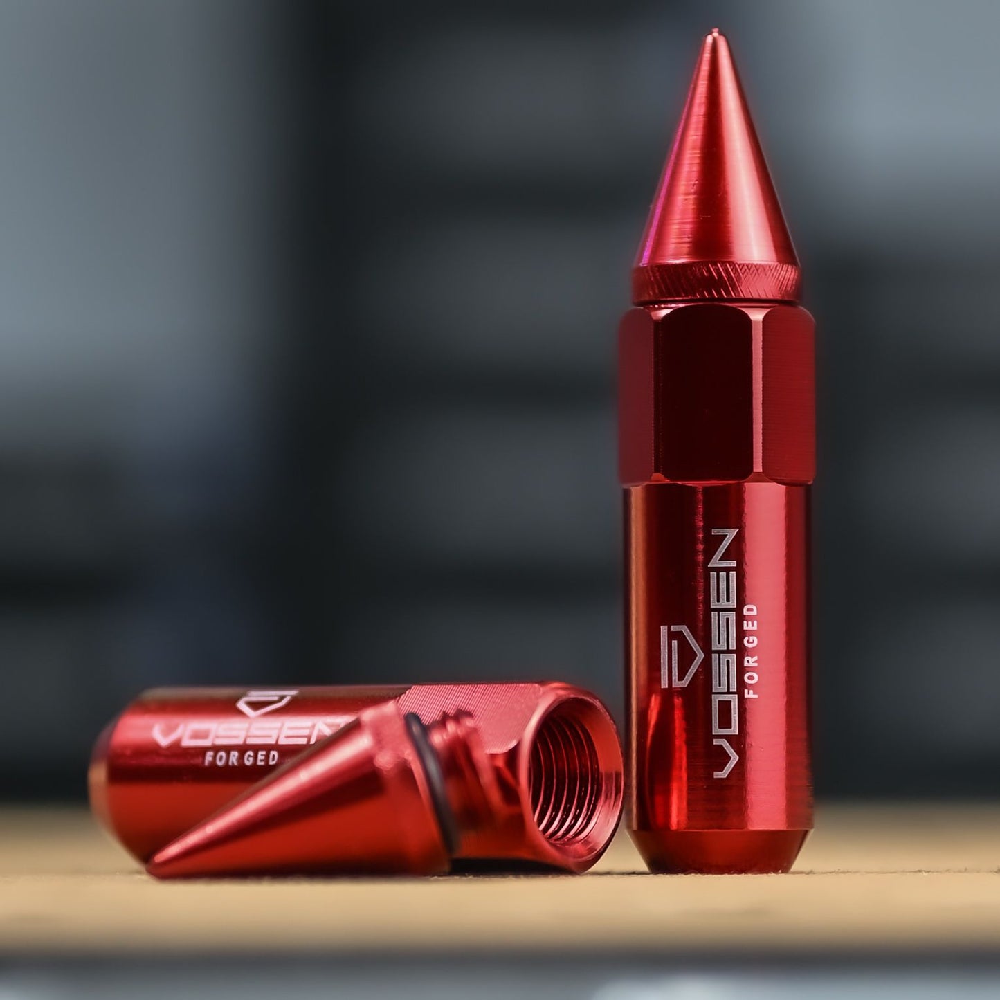 PT-66 TUERCA DE PICO ALUMINIO ROJA 12X1.5