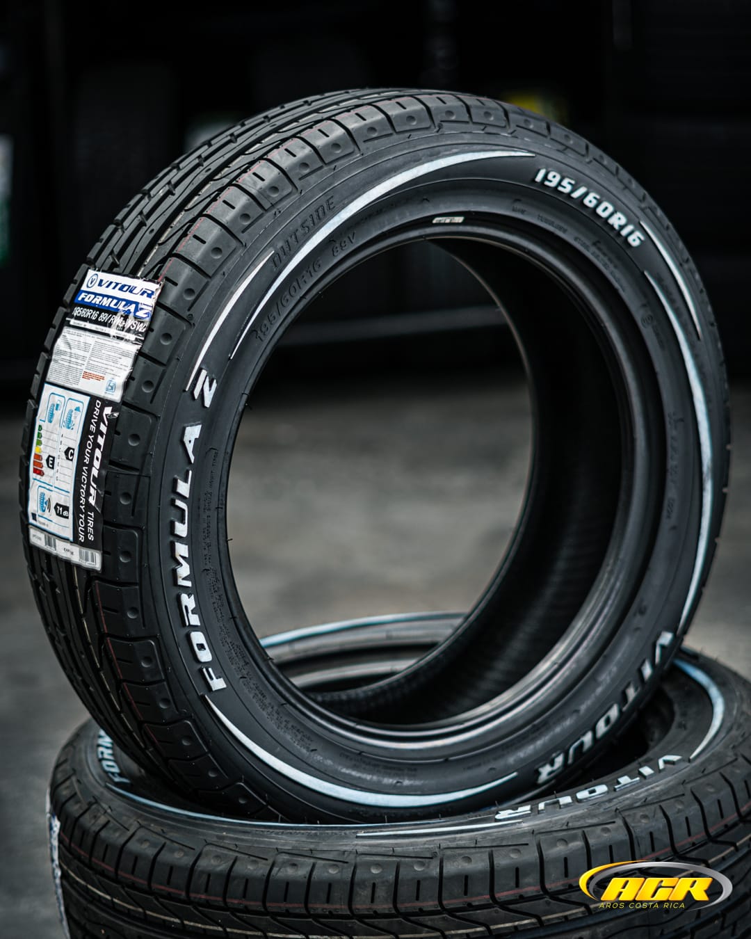 195/60R16 Vitour Formula Z (letra blanca)