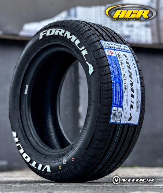 195/55R13 Vitour Formula (Letra Blanca)
