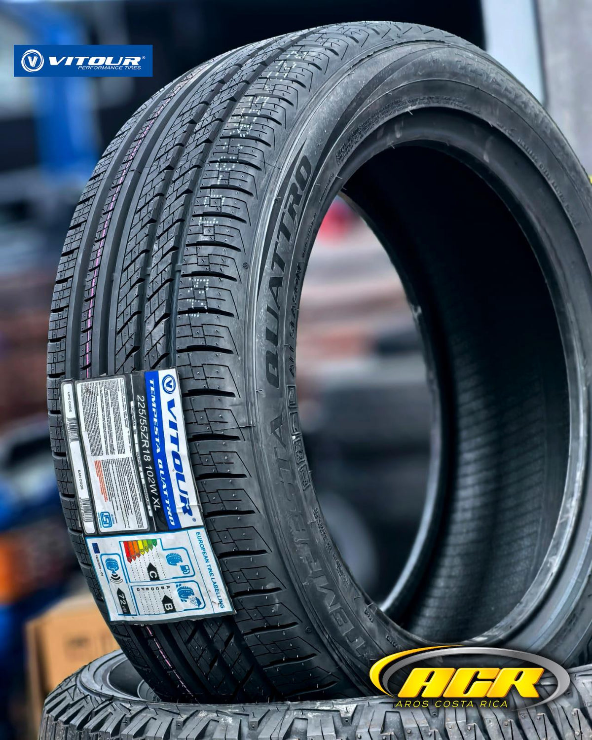 225/55R18 Vitour Tempesta Quattro EV (Ultimas 2 unidades)
