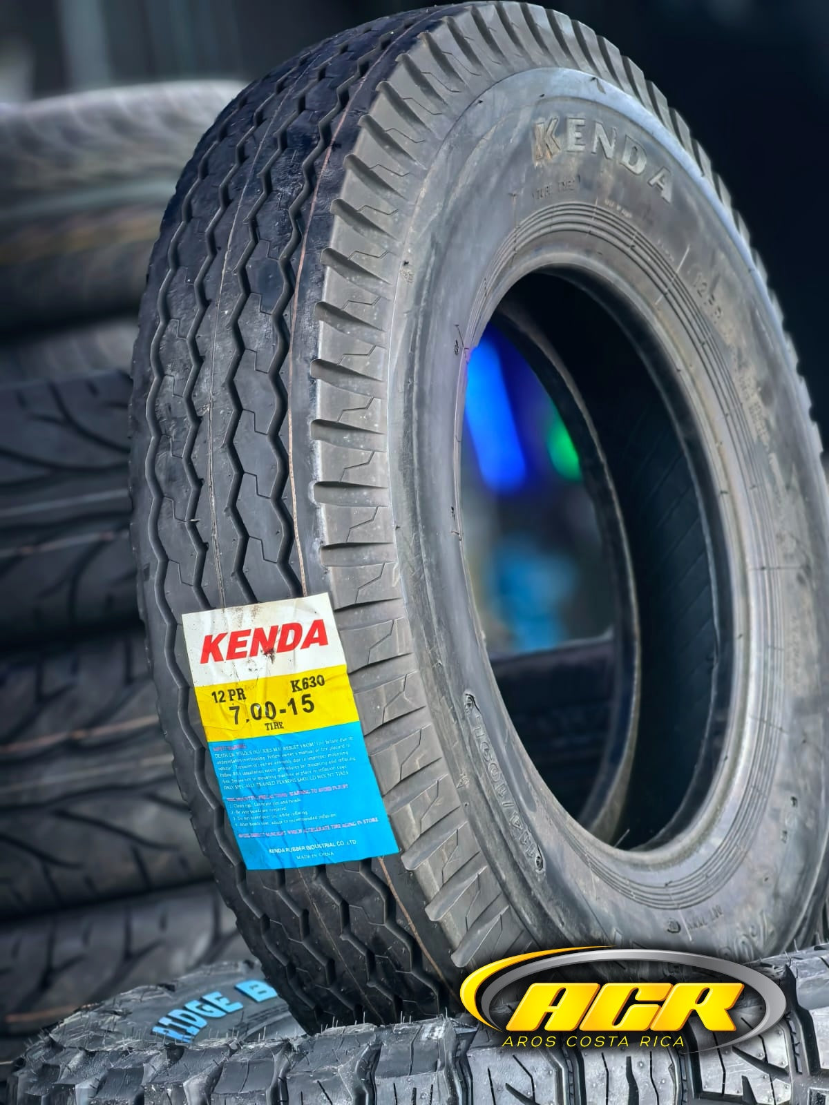7.00R15 KENDA K630 12PR (Ultimas 3 unidades disponibles)