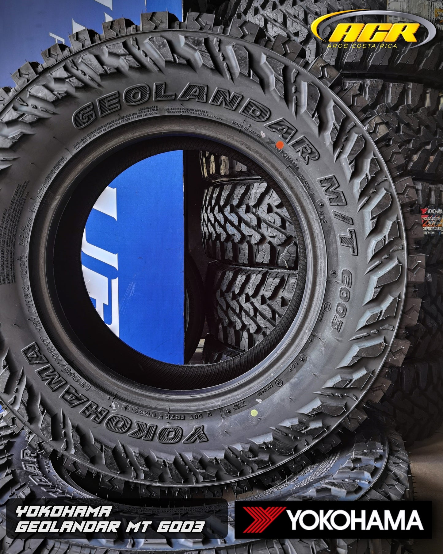 285/70R17 Yokohama Geolandar MT G003