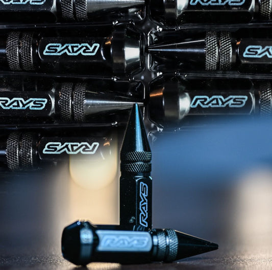 PT-48 TUERCAS DE PICOS DE HIERRO NEGRA 12X1.25