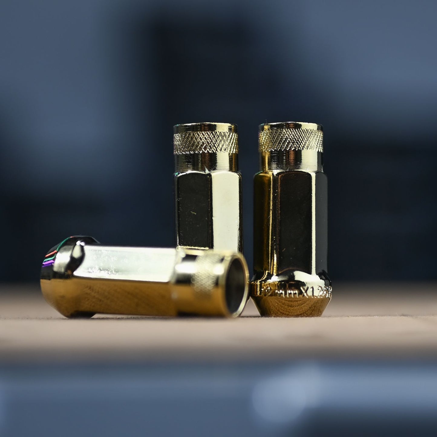 PT-17 TUERCA LARGA ALLEN HIERRO DORADA 12X1.25